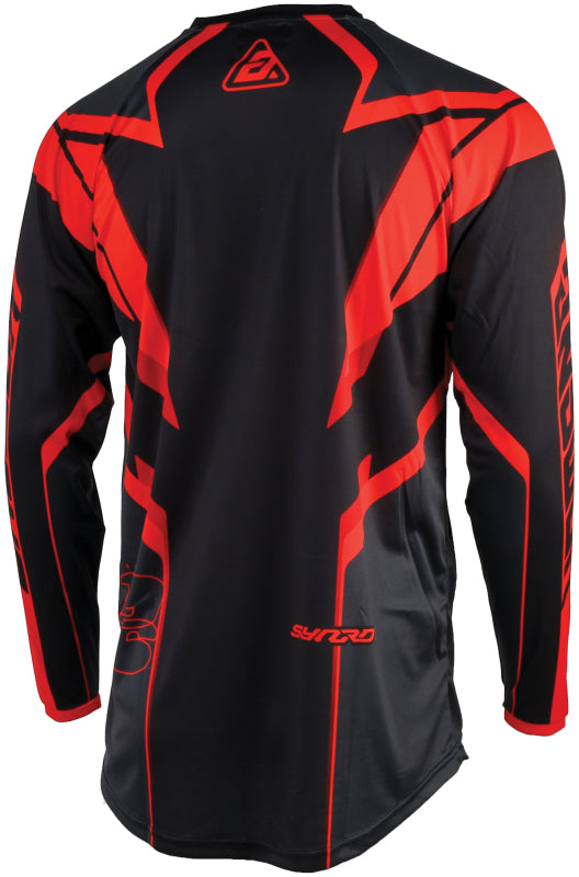 Answer 25 Syncron Envenom Jersey Red/Black - Medium - Bull Strap