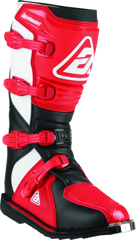 Answer AR1 Boot Black/Red Size - 11 - Bull Strap