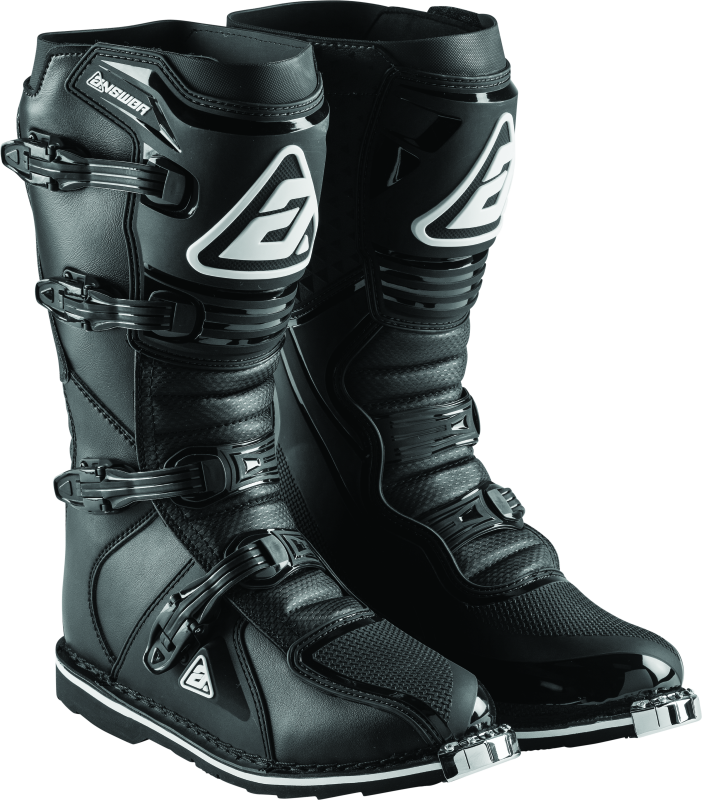 Answer AR1 Boot Black Size - 9 - Bull Strap