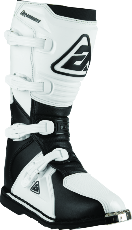 Answer AR1 Boot Black/White Size - 11 - Bull Strap