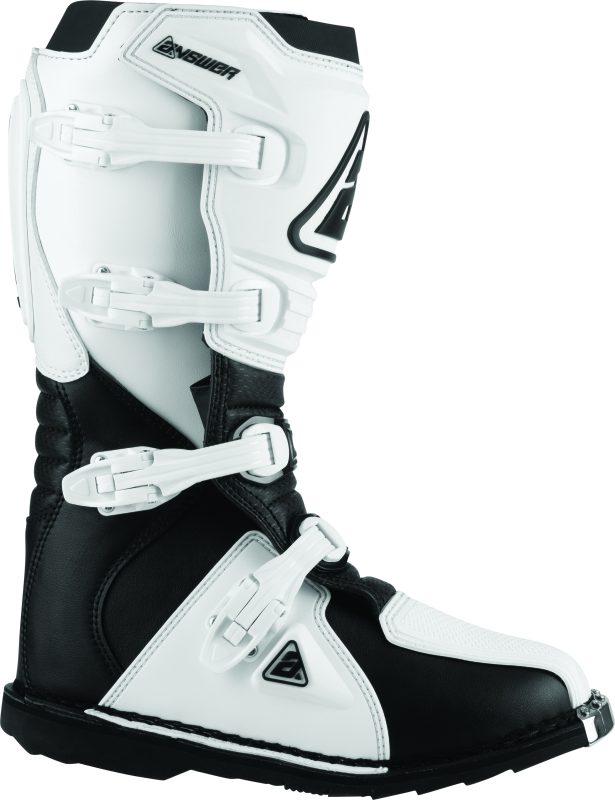 Answer AR1 Boot Black/White Size - 7 - Bull Strap