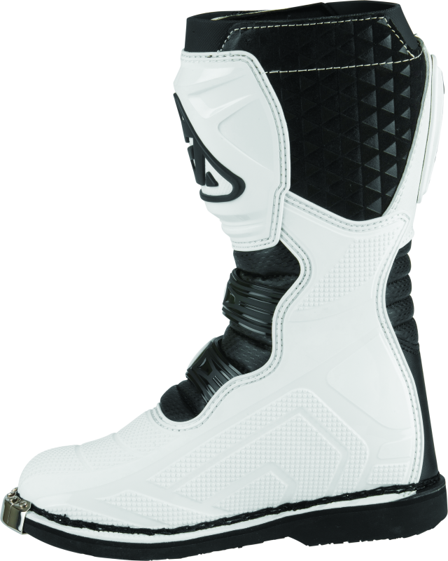 Answer AR1 Boot Black/White Youth Size - 1 - Bull Strap