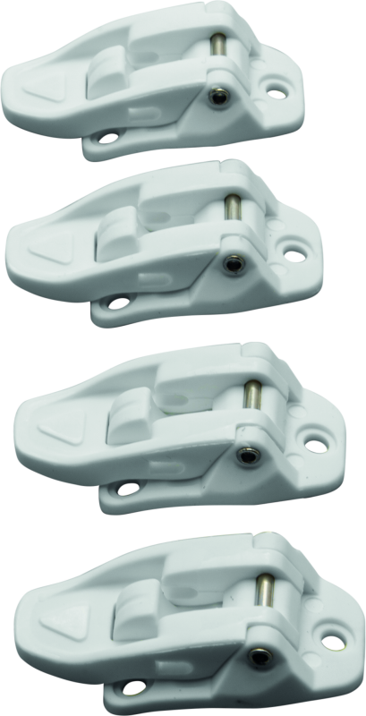 Answer AR1 Boot Buckle White - Youth - Bull Strap