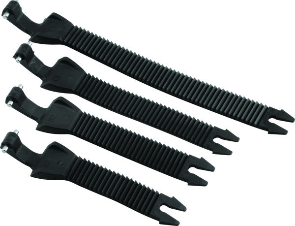 Answer AR1 Boot Strap Kit Black - Youth - Bull Strap