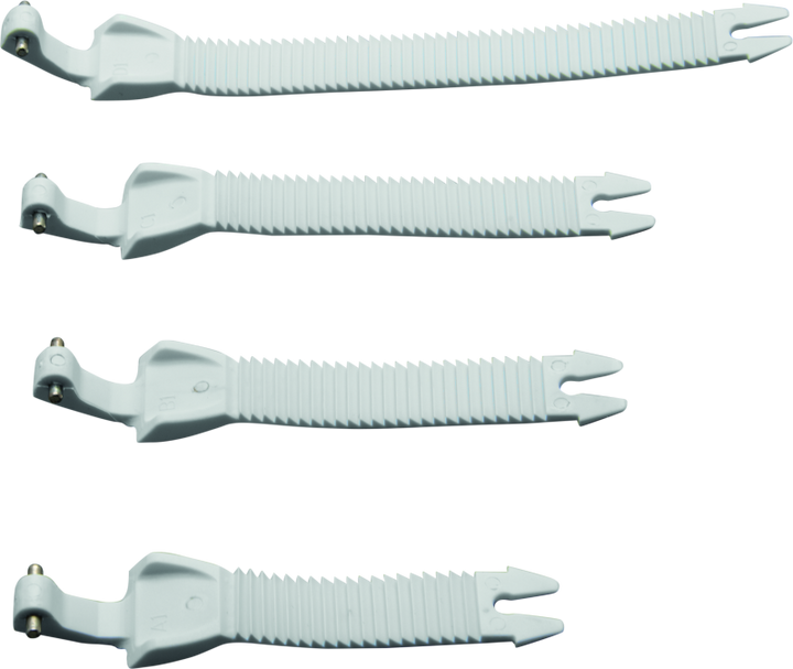 Answer AR1 Boot Strap Kit White - Youth - Bull Strap