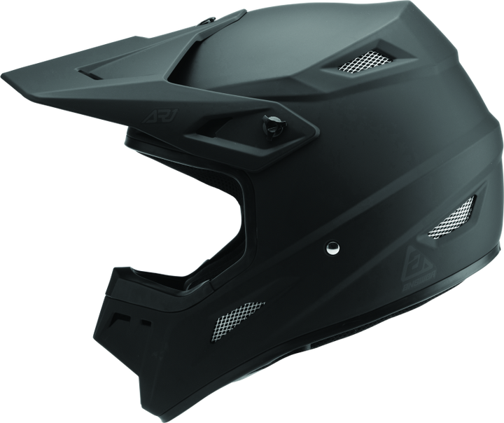 Answer AR1 Solid Helmet Matte Black - XS - Bull Strap