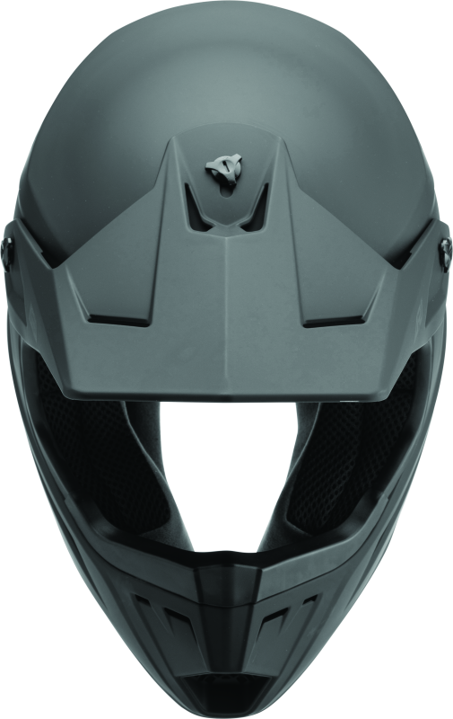 Answer AR1 Solid Helmet Matte Black Youth - Small - Bull Strap