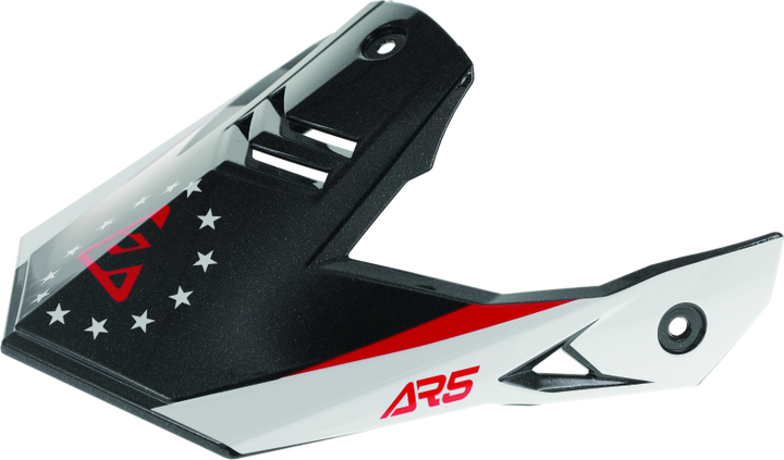 Answer AR5 Rally Visor - Red/Black - Bull Strap