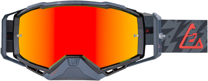 Answer ARC Bolt Goggles Black/Red - Adult - Bull Strap