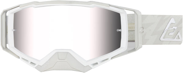Answer ARC Bolt Goggles White/Grey - Adult - Bull Strap
