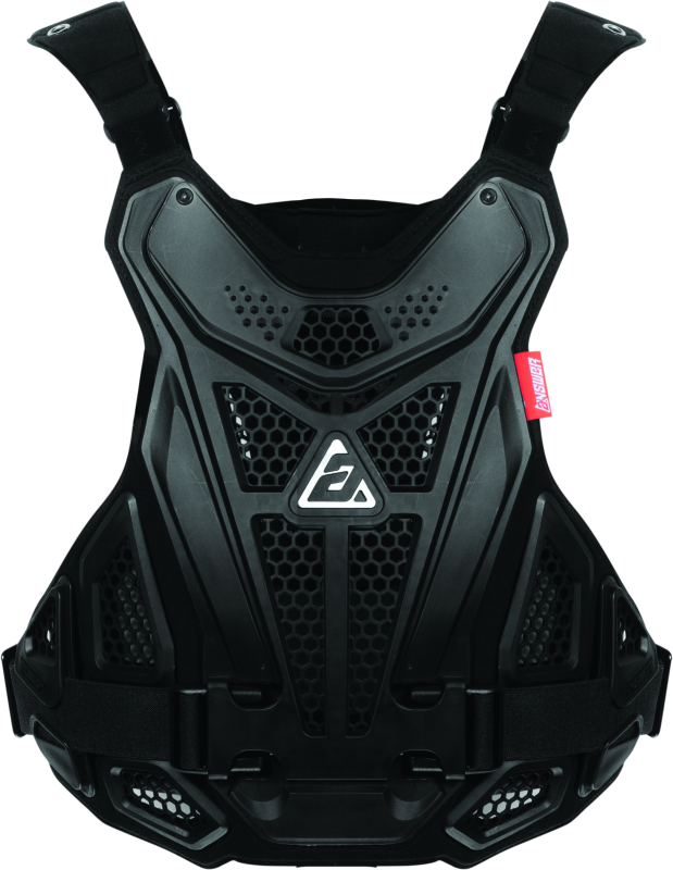 Answer Apex 1 Roost Guard Black/White Adult - Bull Strap