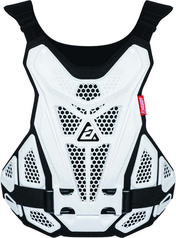 Answer Apex 1 Roost Guard White/Black Adult - Bull Strap