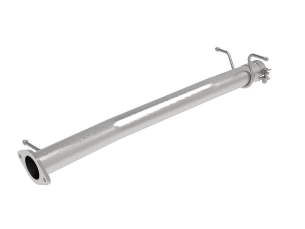 aFe Apollo GT Series 409 Stainless Steel Muffler Delete Pipe 2019 Ram 1500 V8-5.7L HEMI - Bull Strap