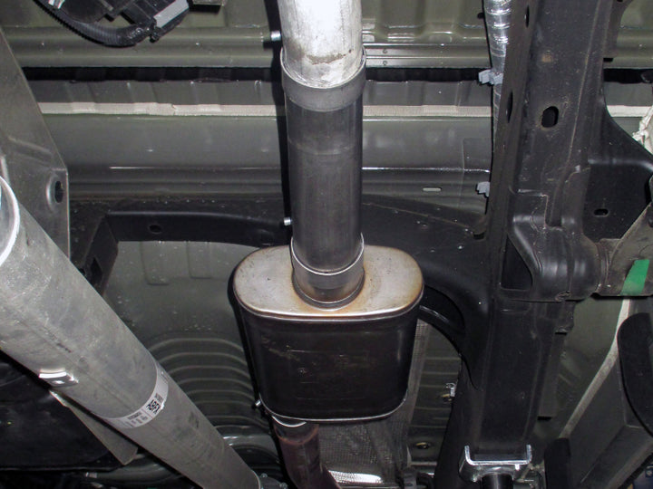 aFe Apollo GT Series 409 Stainless Steel Muffler Upgrade Pipe GM Silverado/Sierra 1500 19-20 V8-5.3L - Bull Strap