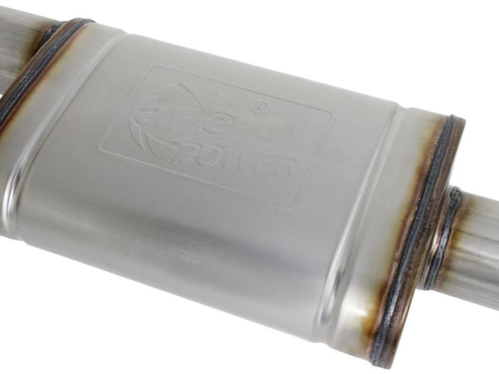 aFe Apollo GT Series 409 Stainless Steel Muffler Upgrade Pipe GM Silverado/Sierra 1500 19-20 V8-5.3L - Bull Strap
