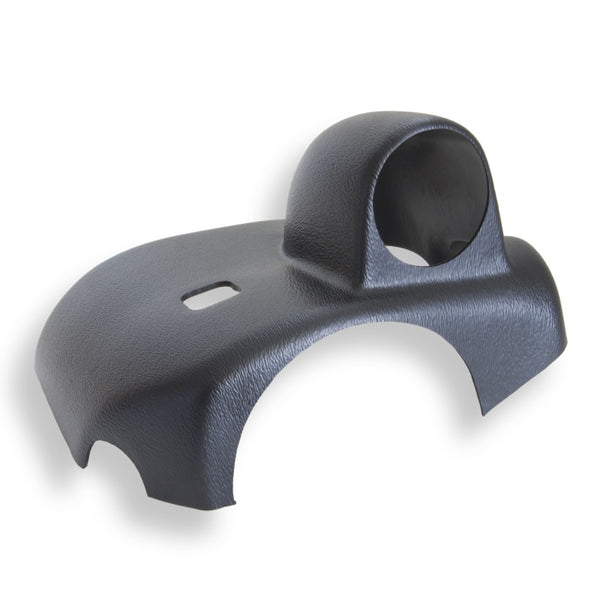 Autometer 00-03 Chevy Silverado/Dmax / 99-03 GMC Sierra/Dmax Single Steering Column Pod - Black - Bull Strap