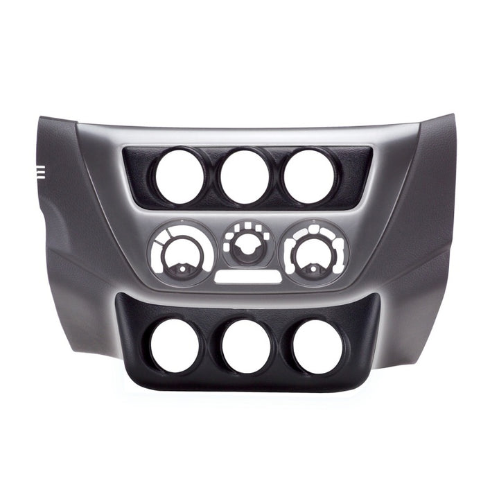 Autometer 03-06 Evo 52mm Triple Upper Console Pod - Bull Strap