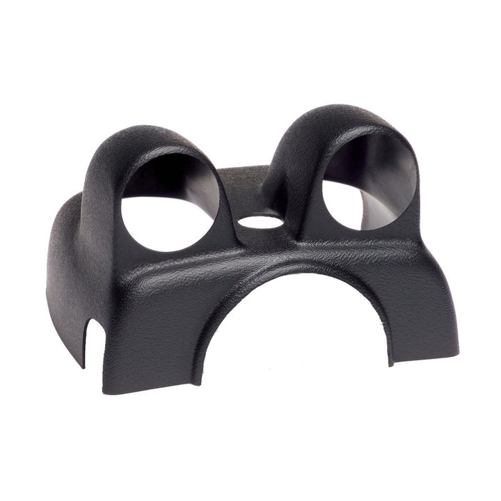 Autometer 03-08 Dodge Ram / 02 Dodge 1500  52mm Black Dual Steering Column Pod - Bull Strap