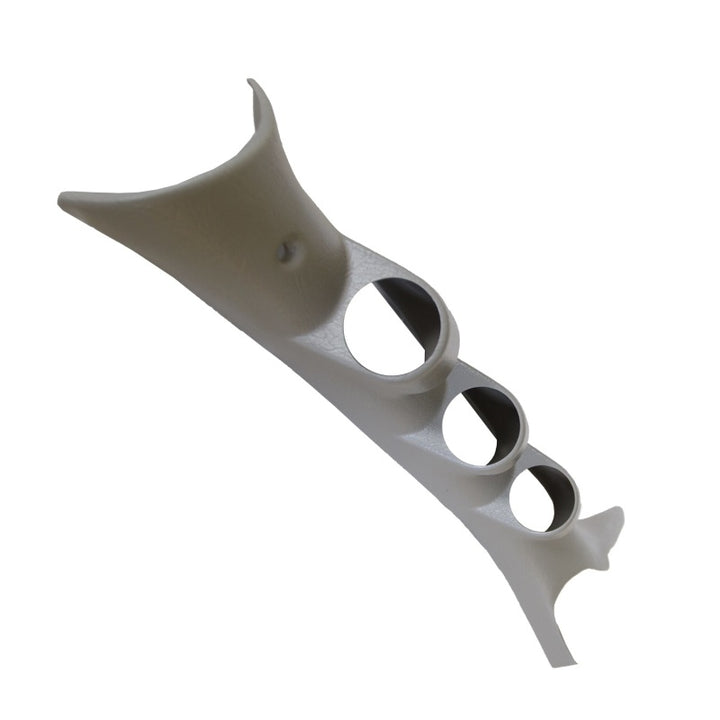 Autometer 03-08 Dodge Ram / 02 Dodge 1500 Triple 52mm Pillar Pod Taupe - Bull Strap