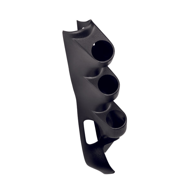 Autometer 05-09 Chevrolet Corvette Black Triple Pillar - Bull Strap