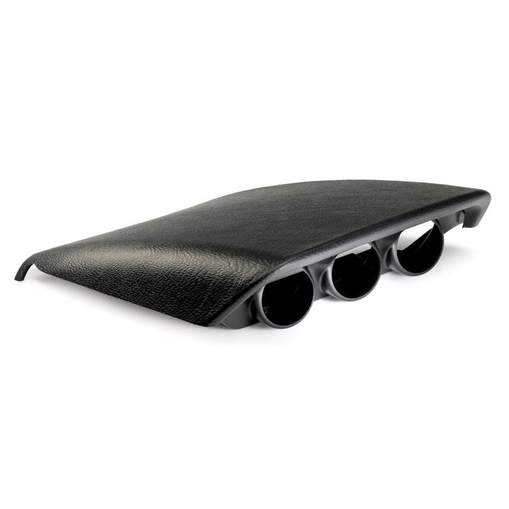 Autometer 05-09 Ford Mustang 52mm Black Triple Dash Pod - Bull Strap
