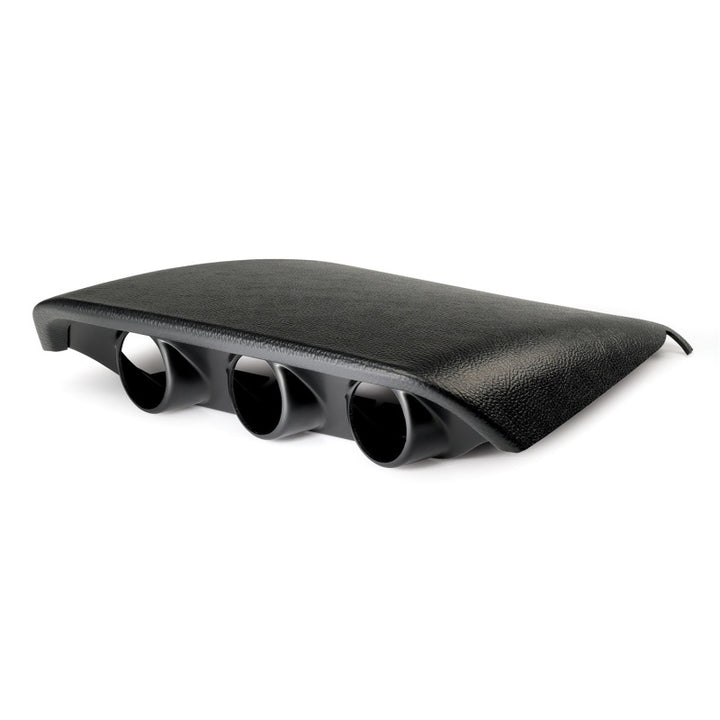 Autometer 05-09 Ford Mustang 52mm Black Triple Dash Pod - Bull Strap