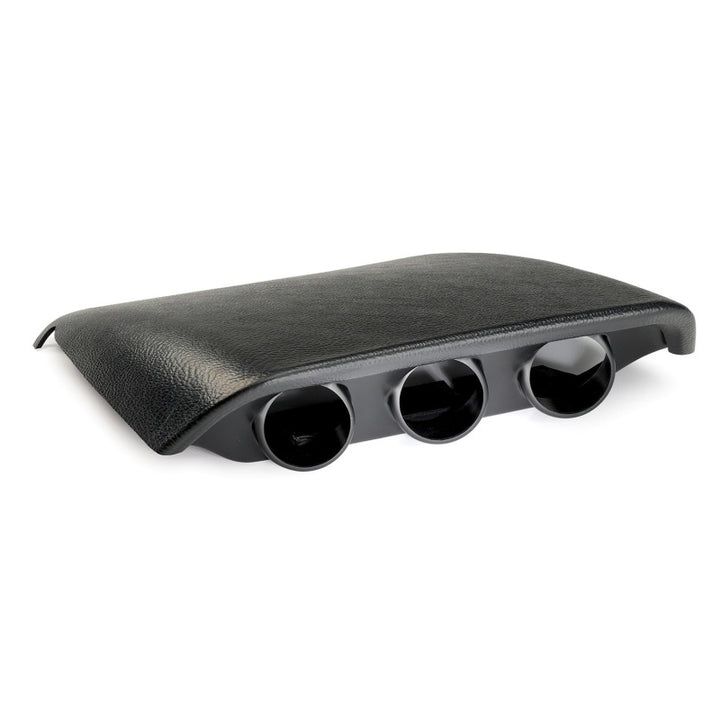 Autometer 05-09 Ford Mustang 52mm Black Triple Dash Pod - Bull Strap