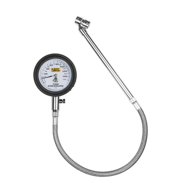 Autometer 150 PSI Analog Tire Pressure Gauge - Bull Strap