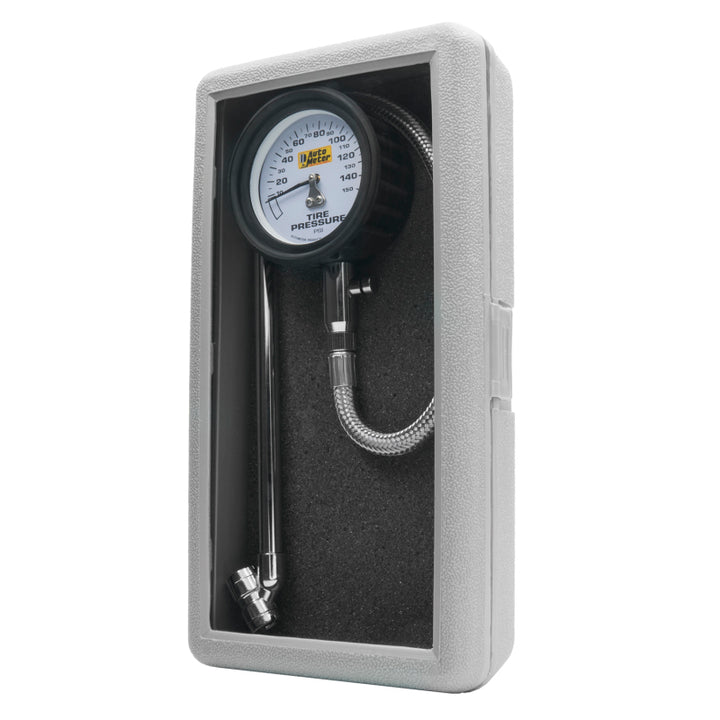 Autometer 150 PSI Analog Tire Pressure Gauge - Bull Strap