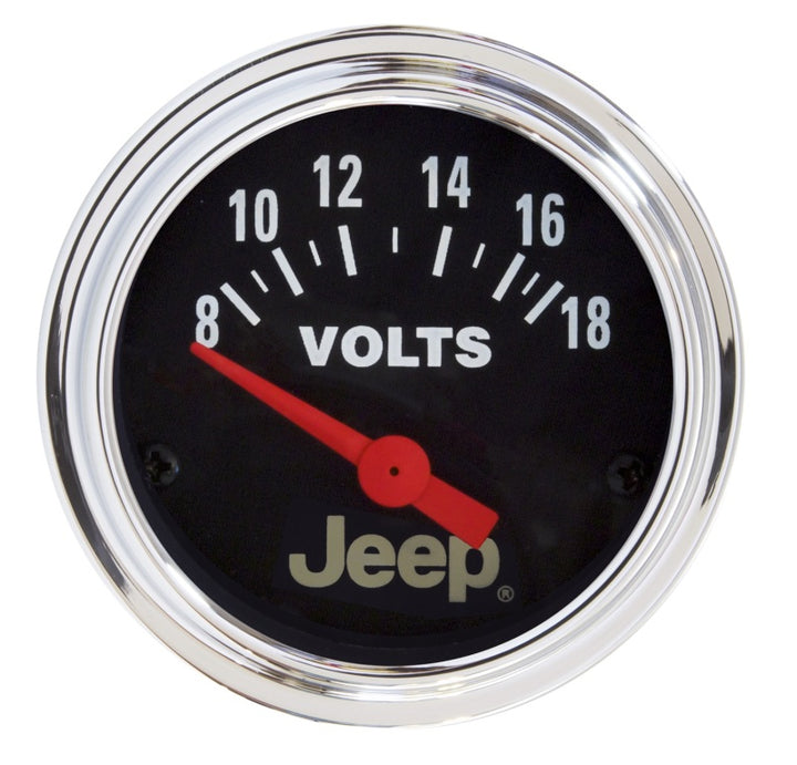Autometer 87-96 Jeep Wrangler YJ 7pc Direct-Fit Dash Gauge Kit - Bull Strap