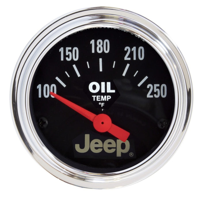 Autometer 87-96 Jeep Wrangler YJ 7pc Direct-Fit Dash Gauge Kit - Bull Strap