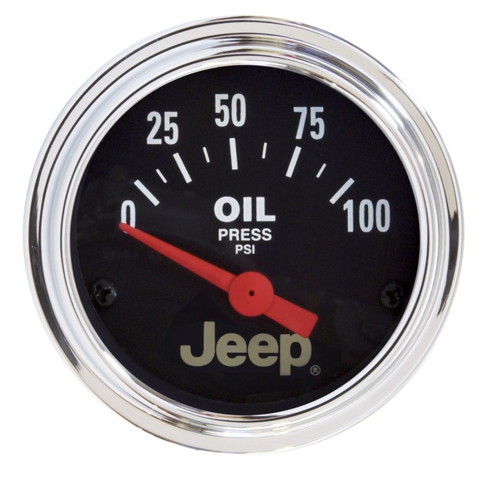 Autometer 87-96 Jeep Wrangler YJ 7pc Direct-Fit Dash Gauge Kit - Bull Strap