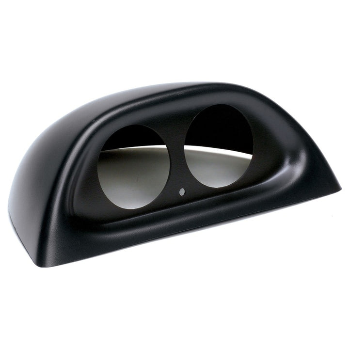 Autometer 94-04 Ford Mustang 52mm Black Dual Dash Pod - Bull Strap