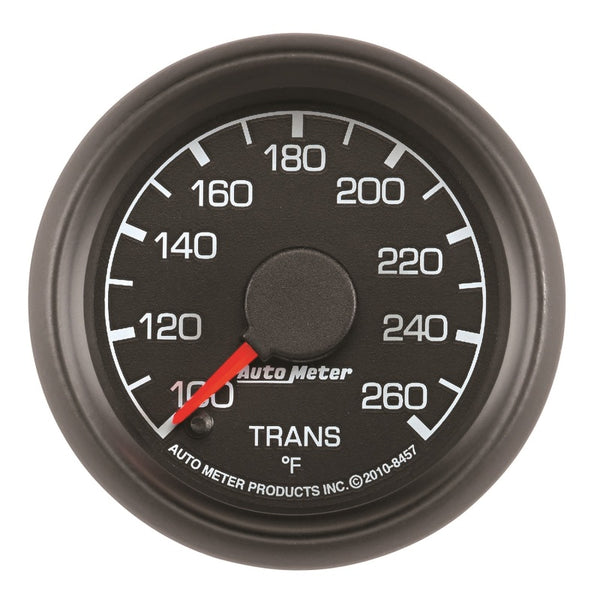 Autometer Factory Match Ford 52.4mm Full Sweep Electronic 100-260 Deg F Transmission Temp Gauge - Bull Strap