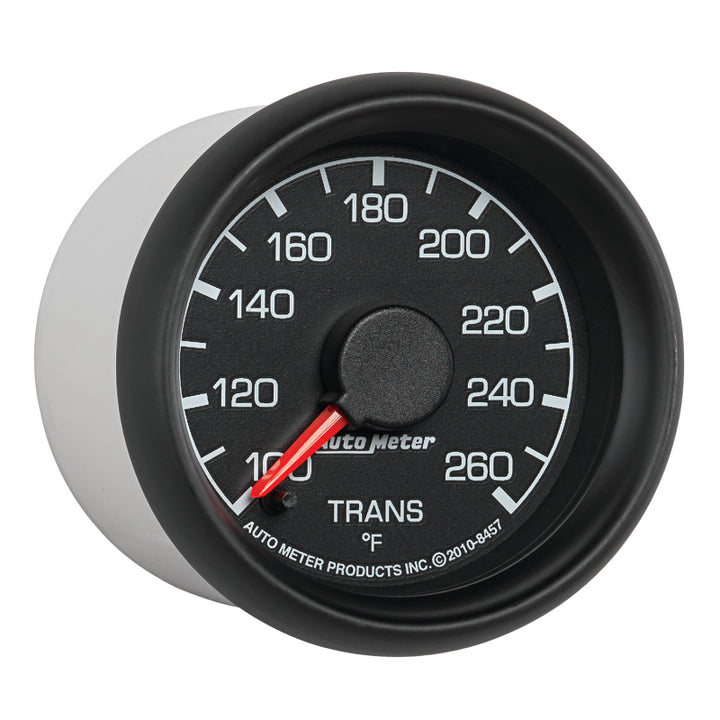 Autometer Factory Match Ford 52.4mm Full Sweep Electronic 100-260 Deg F Transmission Temp Gauge - Bull Strap