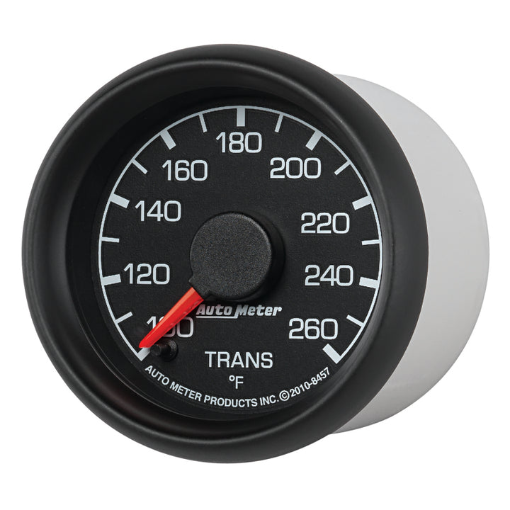 Autometer Factory Match Ford 52.4mm Full Sweep Electronic 100-260 Deg F Transmission Temp Gauge - Bull Strap