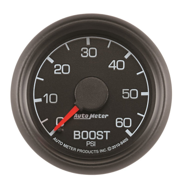 Autometer Factory Match Ford 52.4mm Mechanical 0-60 PSI Boost Gauge - Bull Strap