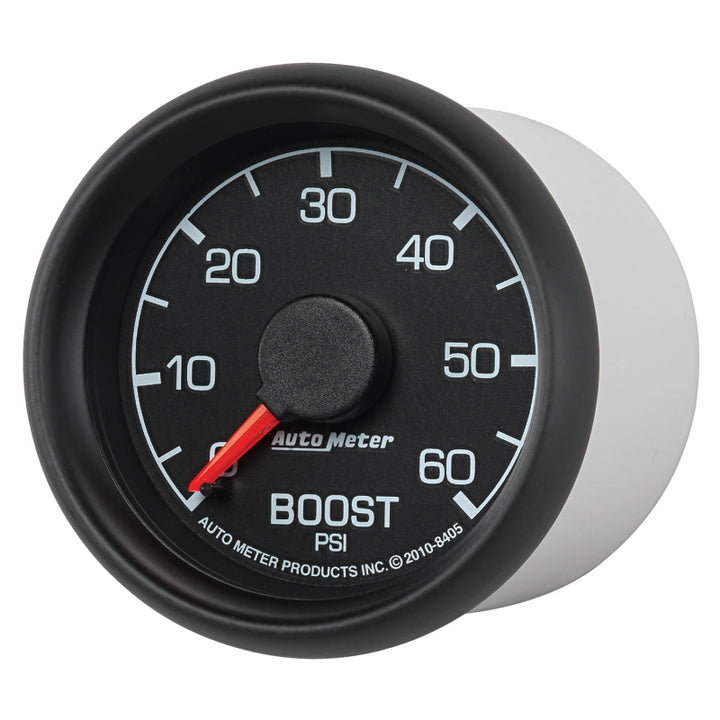 Autometer Factory Match Ford 52.4mm Mechanical 0-60 PSI Boost Gauge - Bull Strap
