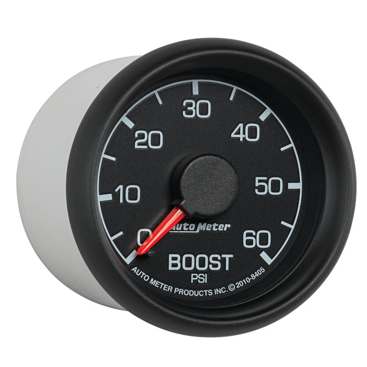 Autometer Factory Match Ford 52.4mm Mechanical 0-60 PSI Boost Gauge - Bull Strap