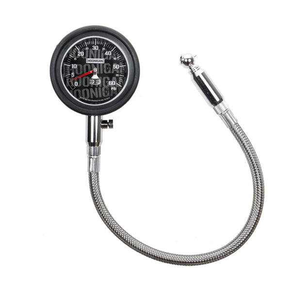 Autometer Hoonigan 0-60PSI Tire Pressure Analog Gauge - Bull Strap