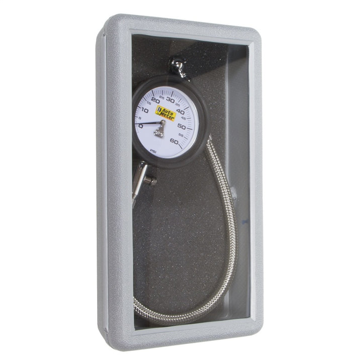 Autometer NASCAR Performance 60PSI Lo-Pressure Tire Pressure Gauge - Bull Strap