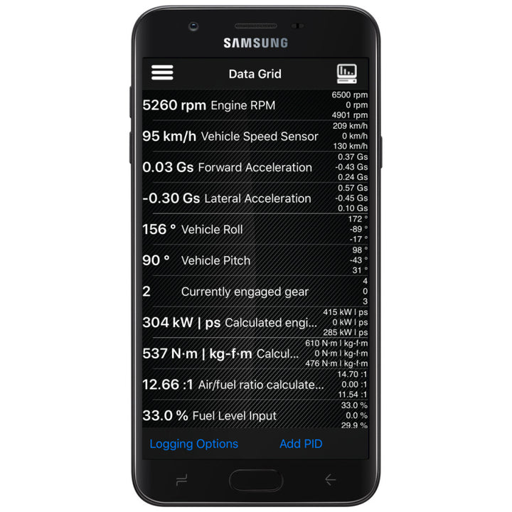 Autometer OBD-II Wireless Data Module Bluetooth DashLink for Apple IOS & Andriod Devices - Bull Strap