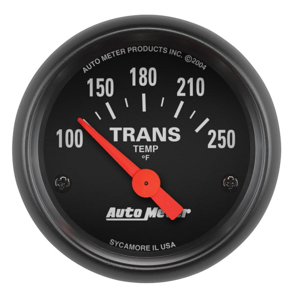 Autometer Z Series 52mm 100-250 Deg Transmission Temp Gauge - Bull Strap