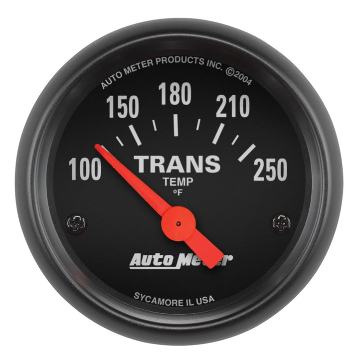 Autometer Z Series 52mm 100-250 Deg Transmission Temp Gauge - Bull Strap