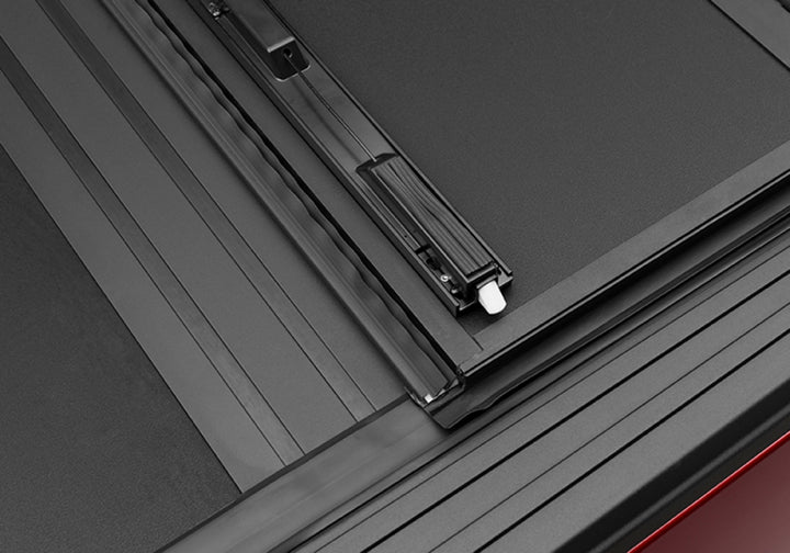 BAK 04-14 Ford F-150 6ft 6in Bed BAKFlip MX4 Matte Finish - Bull Strap