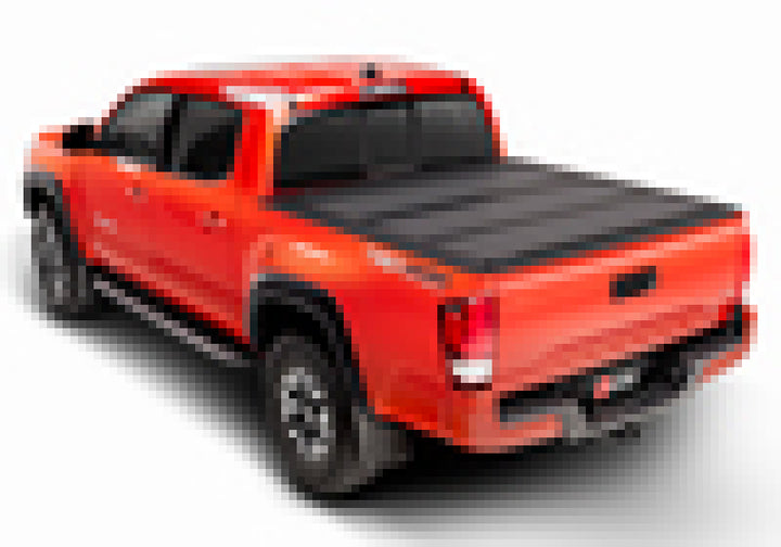 BAK 05-15 Toyota Tacoma 5ft Bed (w/o Universal Tailgate Function) BAKFlip MX4 Matte Finish - Bull Strap