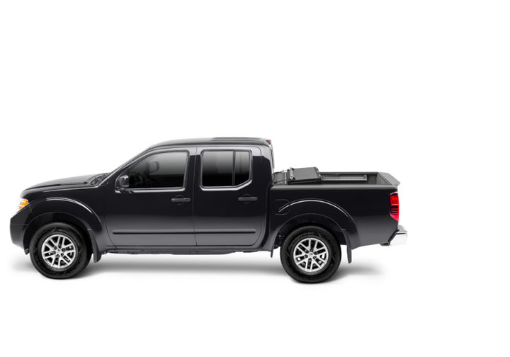 BAK 05-20 Nissan Frontier 5ft Bed BAKFlip MX4 Matte Finish - Bull Strap