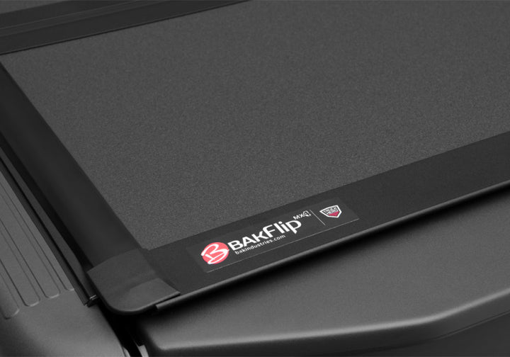 BAK 05-20 Nissan Frontier 5ft Bed BAKFlip MX4 Matte Finish - Bull Strap