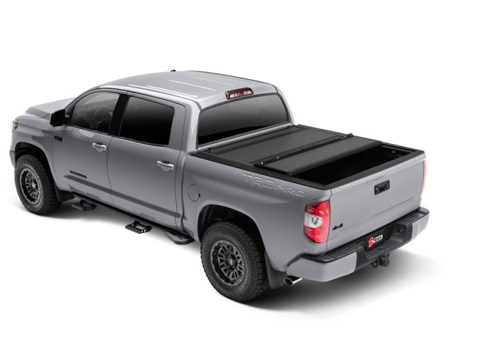 BAK 07-20 Toyota Tundra (w/ OE Track System) 6ft 6in Bed BAKFlip MX4 Matte Finish - Bull Strap