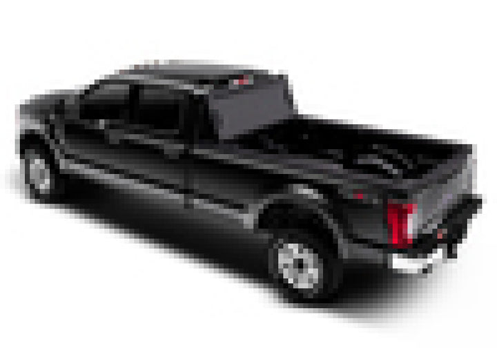 BAK 08-16 Ford Super Duty 8ft Bed BAKFlip MX4 Matte Finish - Bull Strap